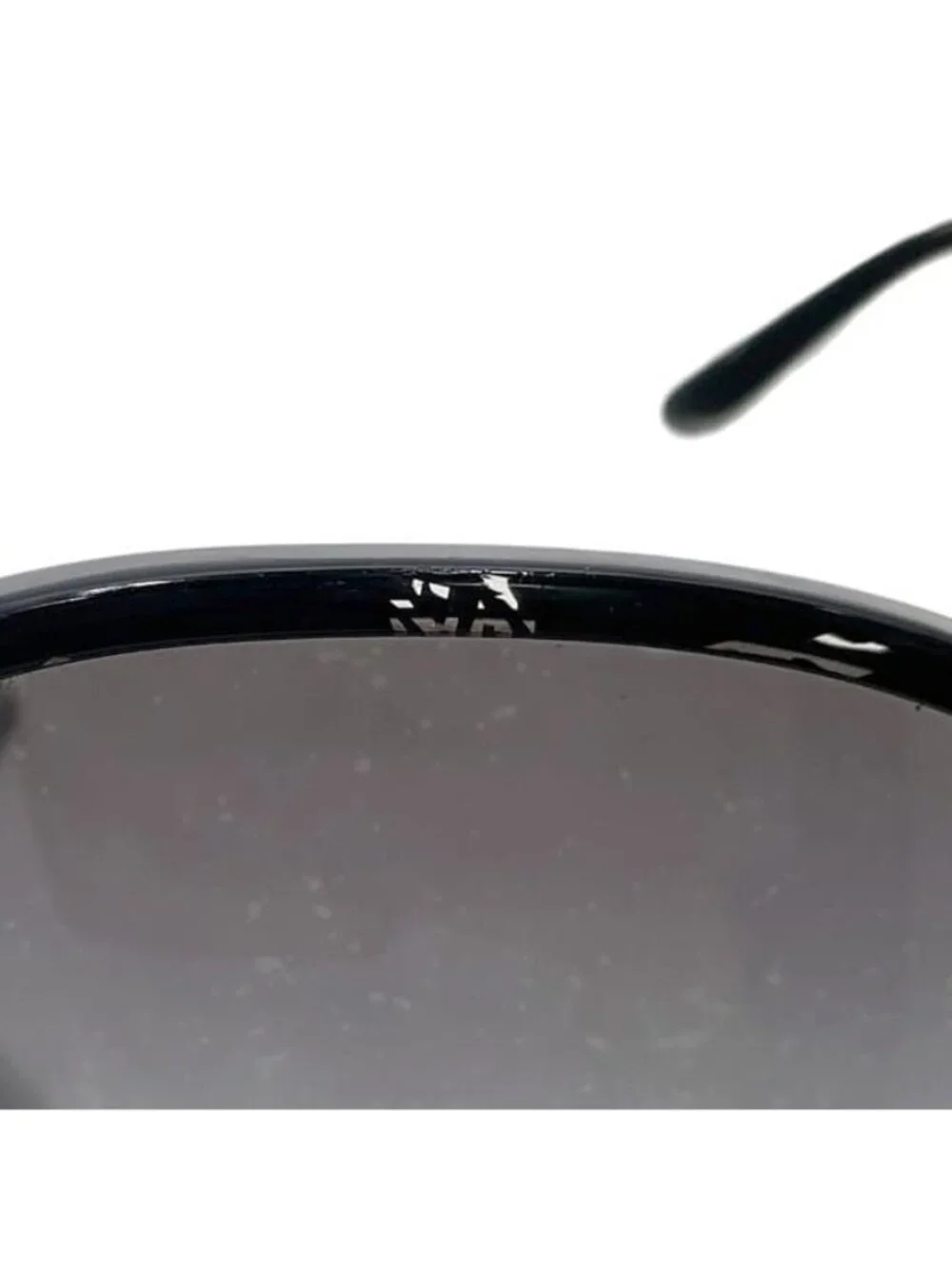 Prada Sunglasses Black Gradient Eyewear Acetate Case Lens